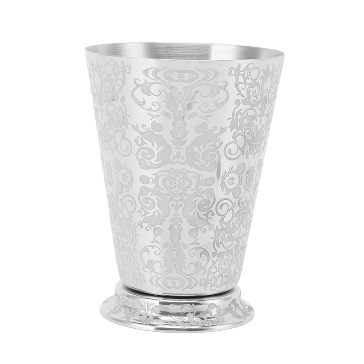 Cocktail Drinking Cup 304 Stainless Steel Silver Finish Moscow Mule Mug for Bars Home Totem Pattern Carving