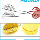 Taco Shell Tong with Long Handle Stainless Steel Taco Press For Making Homemade Taco Shells