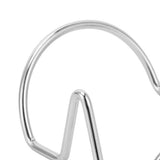 Taco Holder U Shaped Taco Rack Stainless Steel Taco Shell Stand Up Holder for Baking Party Gathering 2 Grid