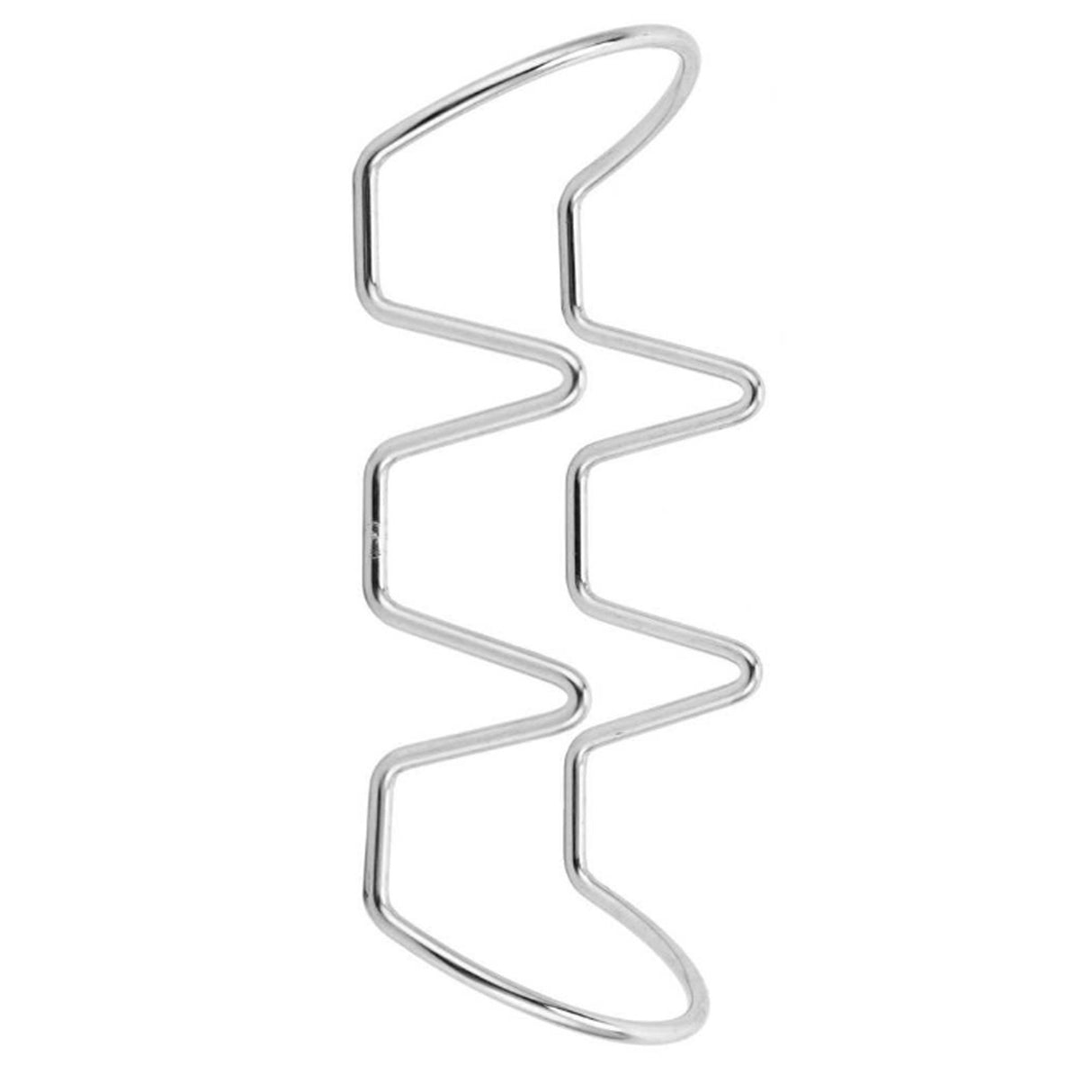 Taco Holder U Shaped Taco Rack Stainless Steel Taco Shell Stand Up Holder for Baking Party Gathering 3 Grid