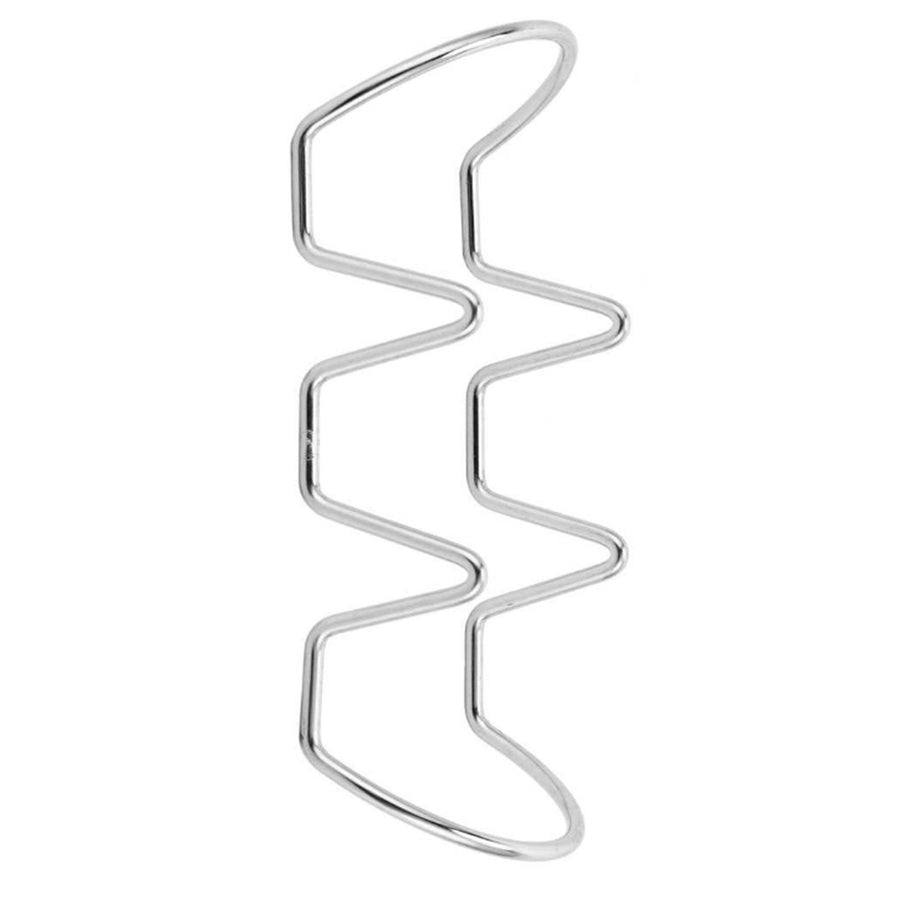 Taco Holder U Shaped Taco Rack Stainless Steel Taco Shell Stand Up Holder for Baking Party Gathering 3 Grid
