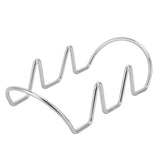 Taco Holder U Shaped Taco Rack Stainless Steel Taco Shell Stand Up Holder for Baking Party Gathering 3 Grid