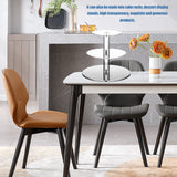 Cupcake Stand Multi Round Tiers Transparent Acrylic High Stability Cupcake Tower for Display Serving Party 3 Tier - Extra Image
