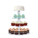Cupcake Stand Multi Round Tiers Transparent Acrylic High Stability Cupcake Tower for Display Serving Party 5 Tier - Extra Image