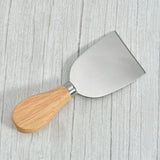 Cheese Knives Set Stainless Steel Blade Ergonomic Handle Cheese Cutter Fork with Wooden Box for Pizza Bread - Extra Image