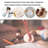 Cute Cartoon Animal Kitchen Mechanical Timer 60 Minute Visual Countdown Timer for Holiday Gifts Cooking Baking Study Sport Home Decoration RB713 Orange