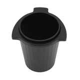 54mm Coffee Dosing Cup Aluminum Alloy Portafilter Dosing Mug for Coffee Maker Machine Black