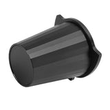 54mm Coffee Dosing Cup Aluminum Alloy Portafilter Dosing Mug for Coffee Maker Machine Black