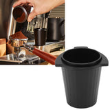 54mm Coffee Dosing Cup Aluminum Alloy Portafilter Dosing Mug for Coffee Maker Machine Black