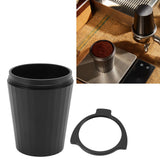 54mm Coffee Dosing Cup Aluminum Alloy Portafilter Dosing Mug for Coffee Maker Machine Black - Extra Image