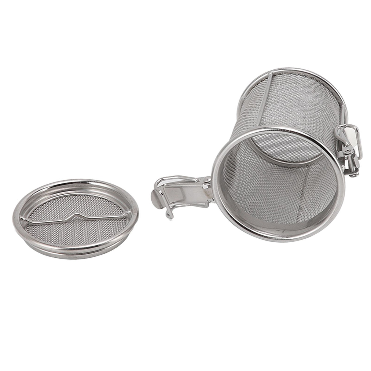 Stainless Steel Tea Ball Infuser Stainless Steel Spice Seasoning Strainer with Extended Chain Hook