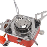Outdoor Gas Stove Folding Mini Quadrate Stove Cooker Camping Picnic Portable Gas Stove - Extra Image