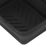 Silicone Air Cooker Pot Rectangular Fryer Liner Tray Replacement for Kitchen Cooking Accessories Black - Extra Image