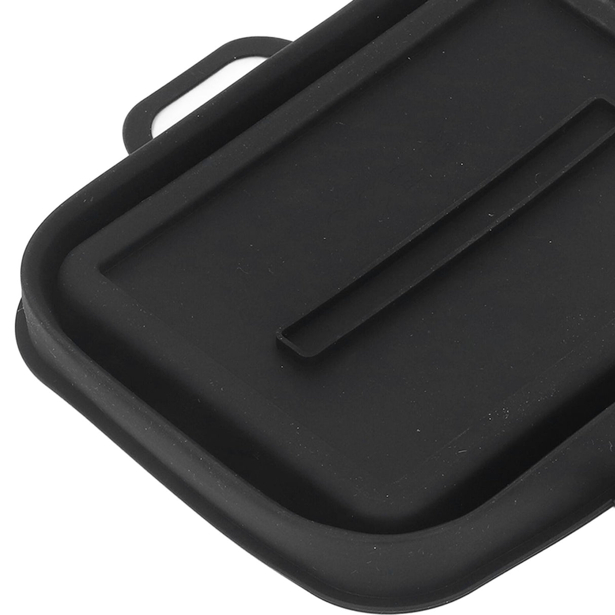 Silicone Air Cooker Pot Rectangular Fryer Liner Tray Replacement for Kitchen Cooking Accessories Black