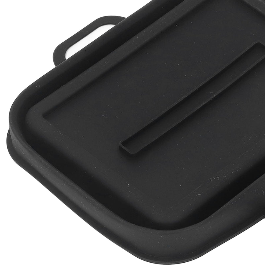 Silicone Air Cooker Pot Rectangular Fryer Liner Tray Replacement for Kitchen Cooking Accessories Black