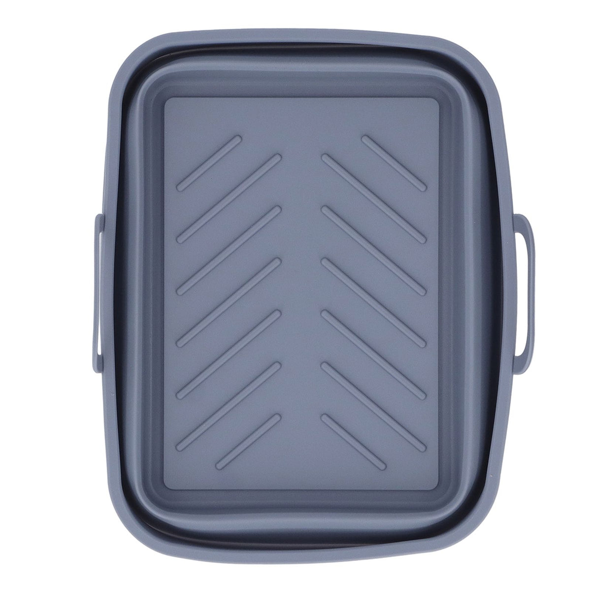 Silicone Air Cooker Pot Rectangular Fryer Liner Tray Replacement for Kitchen Cooking Accessories Grey