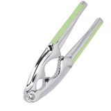 Nut Cracker Tool Multifunctional Handheld Walnut Clip Nut Shell Garlic Peeling Plier Peeler Tool for Kitchen - Top-Down View