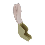 Coffee Filter Paper Storage Box Dustproof Plastic Filter Paper Rack Hand Brewed Coffee Filter Holder with Cover Green
