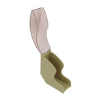 Coffee Filter Paper Storage Box Dustproof Plastic Filter Paper Rack Hand Brewed Coffee Filter Holder with Cover Green