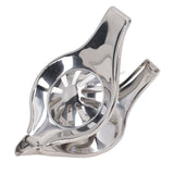 Manual Lemon Juicer 304 Stainless Steel Lemon Lime Squeezer Orange Citrus Press Juicer Kitchen Tools Round - Top-Down View