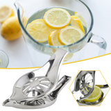 Manual Lemon Juicer 304 Stainless Steel Lemon Lime Squeezer Orange Citrus Press Juicer Kitchen Tools Round - Extra Image