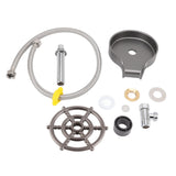 Glass Rinser for Kitchen Sink Bar Accessories High Pressure Spray Wash Sink Glass Cleaner Cup Washer Grey - Extra Image