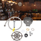 Glass Rinser for Kitchen Sink Bar Accessories High Pressure Spray Wash Sink Glass Cleaner Cup Washer Grey