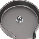 Glass Rinser for Kitchen Sink Bar Accessories High Pressure Spray Wash Sink Glass Cleaner Cup Washer Grey