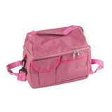 Rose Red Breastmilk Cooler Transport Bag Waterproof Large Double Layer Insulation Lunchbox Shoulder Bag