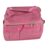 Rose Red Breastmilk Cooler Transport Bag Waterproof Large Double Layer Insulation Lunchbox Shoulder Bag