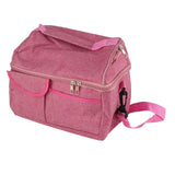 Rose Red Breastmilk Cooler Transport Bag Waterproof Large Double Layer Insulation Lunchbox Shoulder Bag