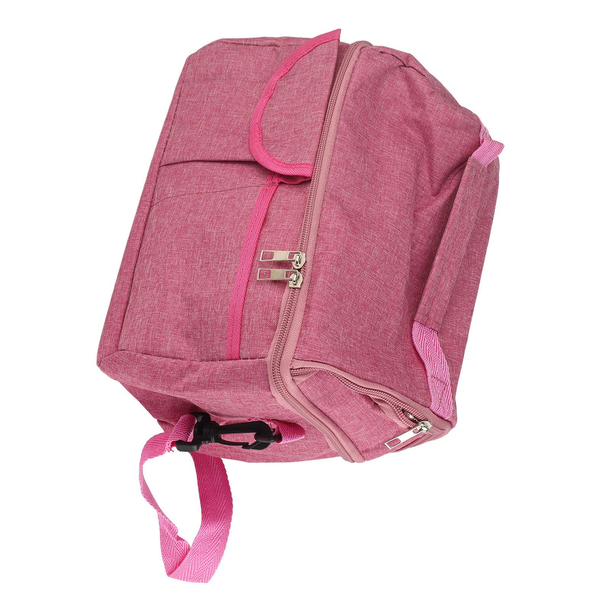 Rose Red Breastmilk Cooler Transport Bag Waterproof Large Double Layer Insulation Lunchbox Shoulder Bag