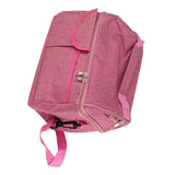 Rose Red Breastmilk Cooler Transport Bag Waterproof Large Double Layer Insulation Lunchbox Shoulder Bag