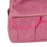 Rose Red Breastmilk Cooler Transport Bag Waterproof Large Double Layer Insulation Lunchbox Shoulder Bag - Extra Image