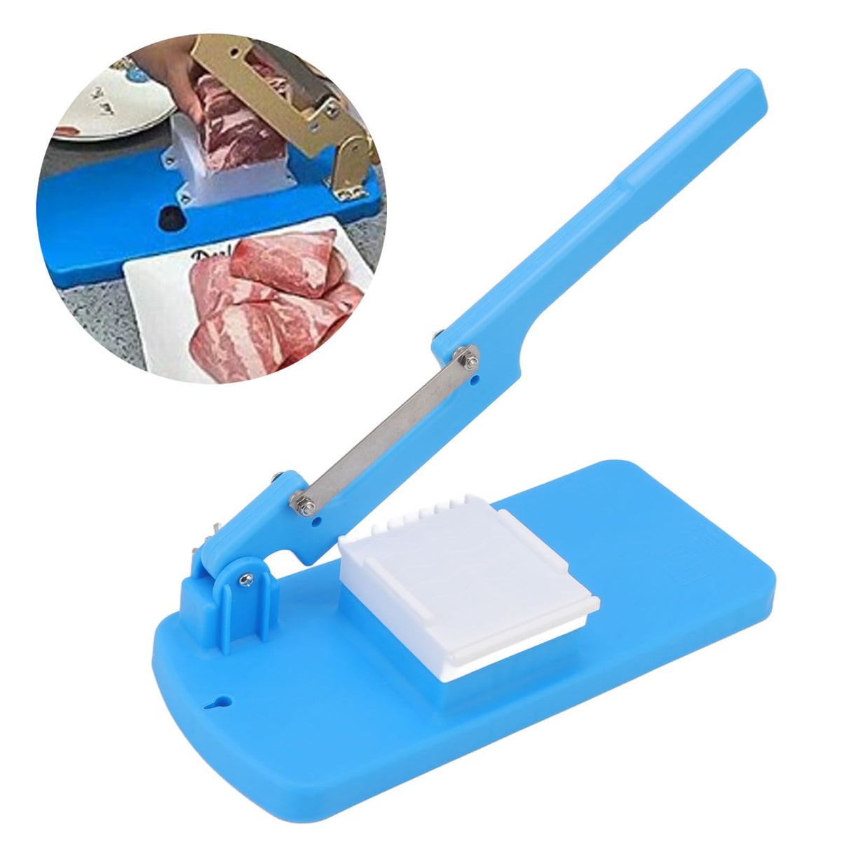 Multifunctional Table Cutter Alloy Steel Rice Cake Slicing Machine Knife for Fruit Bread Vegetable Meat Home Kitchen