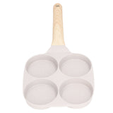 Egg Frying Pan Stick Proof Even Heating Flat Base Aluminum Alloy Pancake Pan for Induction Cooker Gas Stove 4 Cups