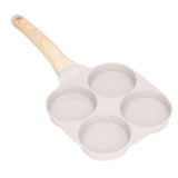 Egg Frying Pan Stick Proof Even Heating Flat Base Aluminum Alloy Pancake Pan for Induction Cooker Gas Stove 4 Cups - Extra Image