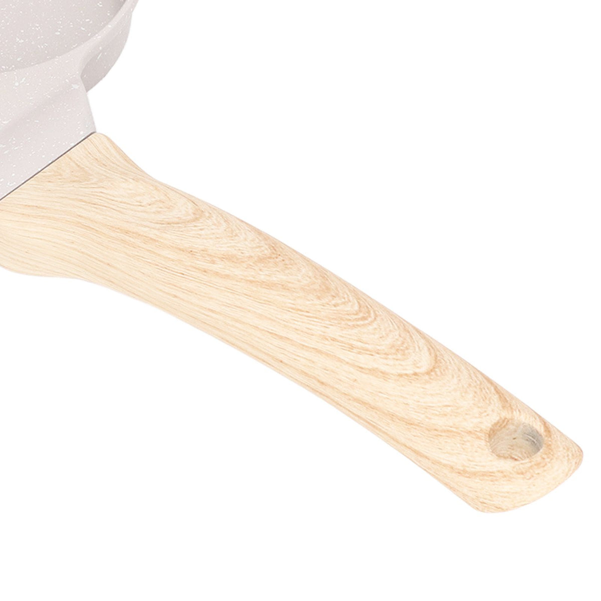 Egg Frying Pan Stick Proof Even Heating Flat Base Aluminum Alloy Pancake Pan for Induction Cooker Gas Stove 4 Cups