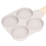 Egg Frying Pan Stick Proof Even Heating Flat Base Aluminum Alloy Pancake Pan for Induction Cooker Gas Stove 4 Cups - Extra Image