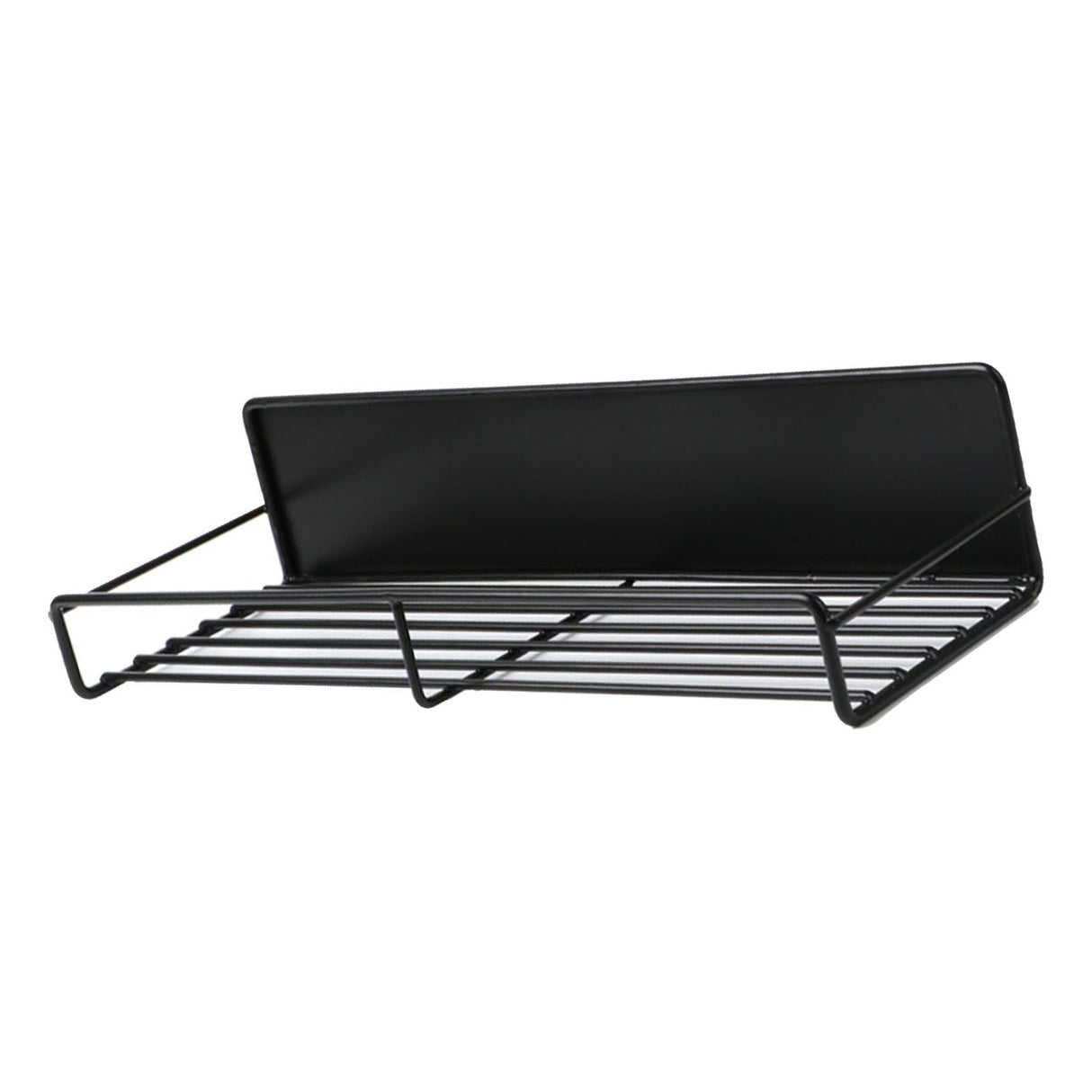 Wall Mounted Magnetic Shelf Refrigerator Punch Free Seasoning Rack Metal Storage Rack 30x10.5x7cm/11.8x4.1x2.8in