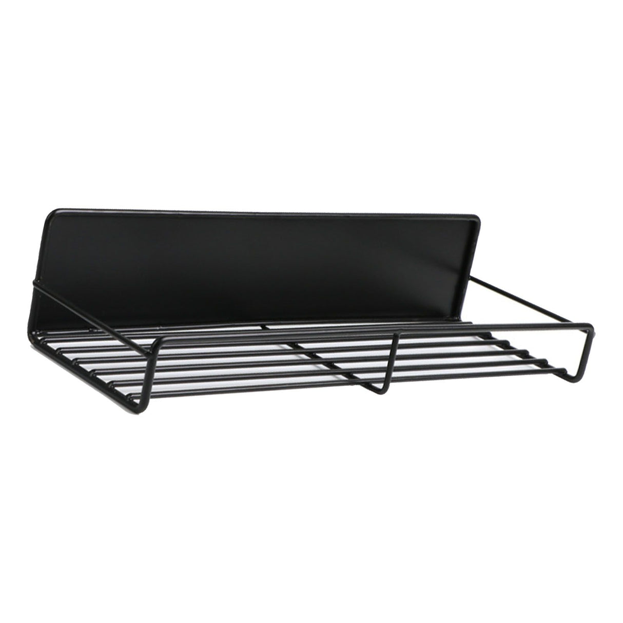 Wall Mounted Magnetic Shelf Refrigerator Punch Free Seasoning Rack Metal Storage Rack 30x10.5x7cm/11.8x4.1x2.8in