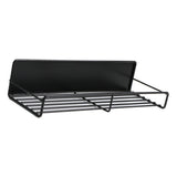Wall Mounted Magnetic Shelf Refrigerator Punch Free Seasoning Rack Metal Storage Rack 30x10.5x7cm/11.8x4.1x2.8in