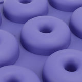 Silicone Donut Mold 9 Cavity Prevents Stick Safe Heat Resistance Doughnut Pan Set for Cake Biscuit Bagels Muffins Royalblue - Extra Image
