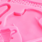 Football Trophy Silicone Fondant Molds Clothes Shoes Cake Chocolate Mould DIY Baking Mold Pink - Extra Image