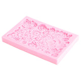Fondant Mold Stick Proof Easy Release Odorless Silicone DIY Baking Mold for Chocolate Cake Cupcake Decoration - Side View