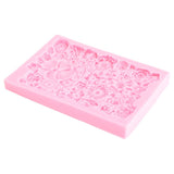 Fondant Mold Stick Proof Easy Release Odorless Silicone DIY Baking Mold for Chocolate Cake Cupcake Decoration - Low Angle
