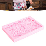 Fondant Mold Stick Proof Easy Release Odorless Silicone DIY Baking Mold for Chocolate Cake Cupcake Decoration