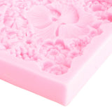 Fondant Mold Stick Proof Easy Release Odorless Silicone DIY Baking Mold for Chocolate Cake Cupcake Decoration - Extra Image