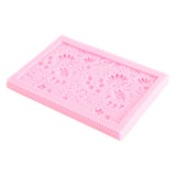Flower Shaped Silicone Molds Fondant Chocolate Cake Decorative Mold DIY Bake Tool - Side View