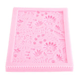 Flower Shaped Silicone Molds Fondant Chocolate Cake Decorative Mold DIY Bake Tool - Rear View